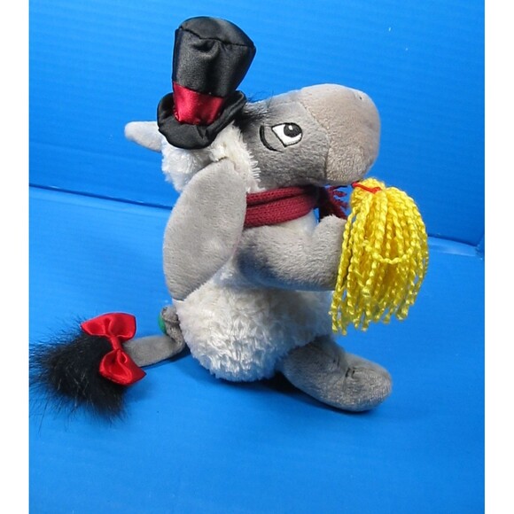 Walt Disney Parks Eeyore Christmas Plush Chimney Sweep Stuffed Animal 8” - Picture 2 of 7